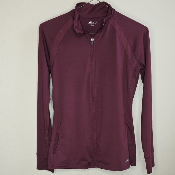 BCG Maroon Athletic Zip-Up Jacket - Picture 3 of 5